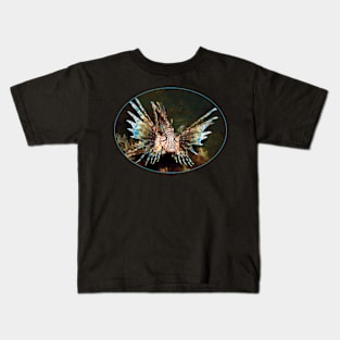 Lionfish | Fish hovering in the wide sea | Kids T-Shirt